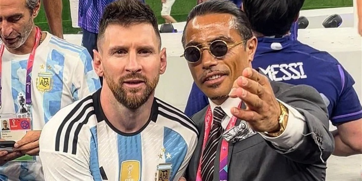 Salt Bae Broke a Rule While on the Pitch After the World Cup Final