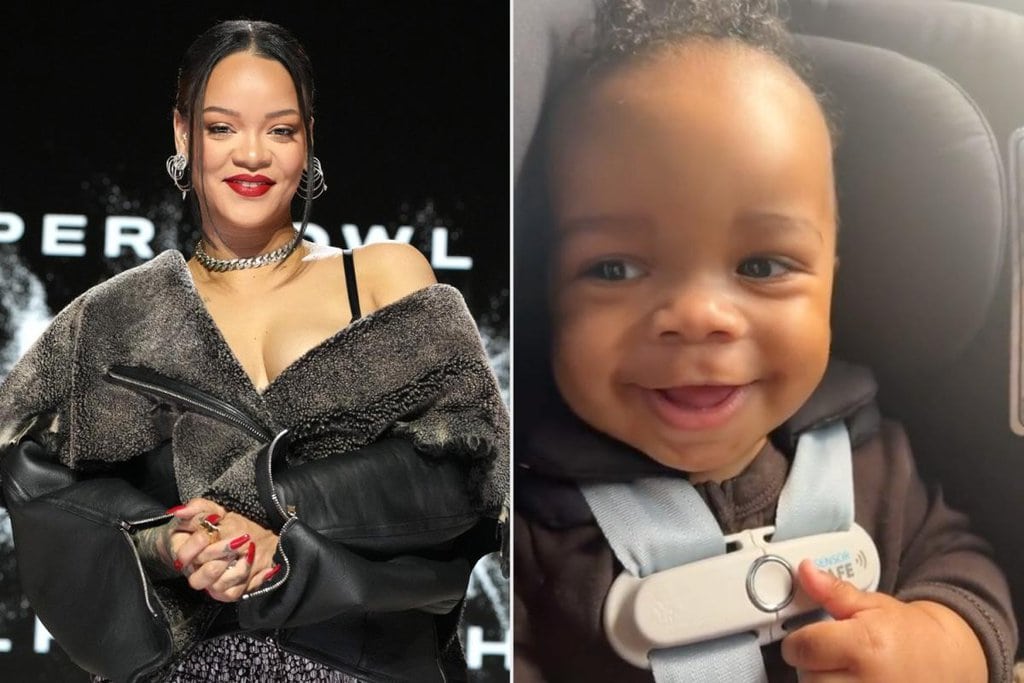 Rihanna and AAP Rocky Celebrate Son RZA’s First Birthday