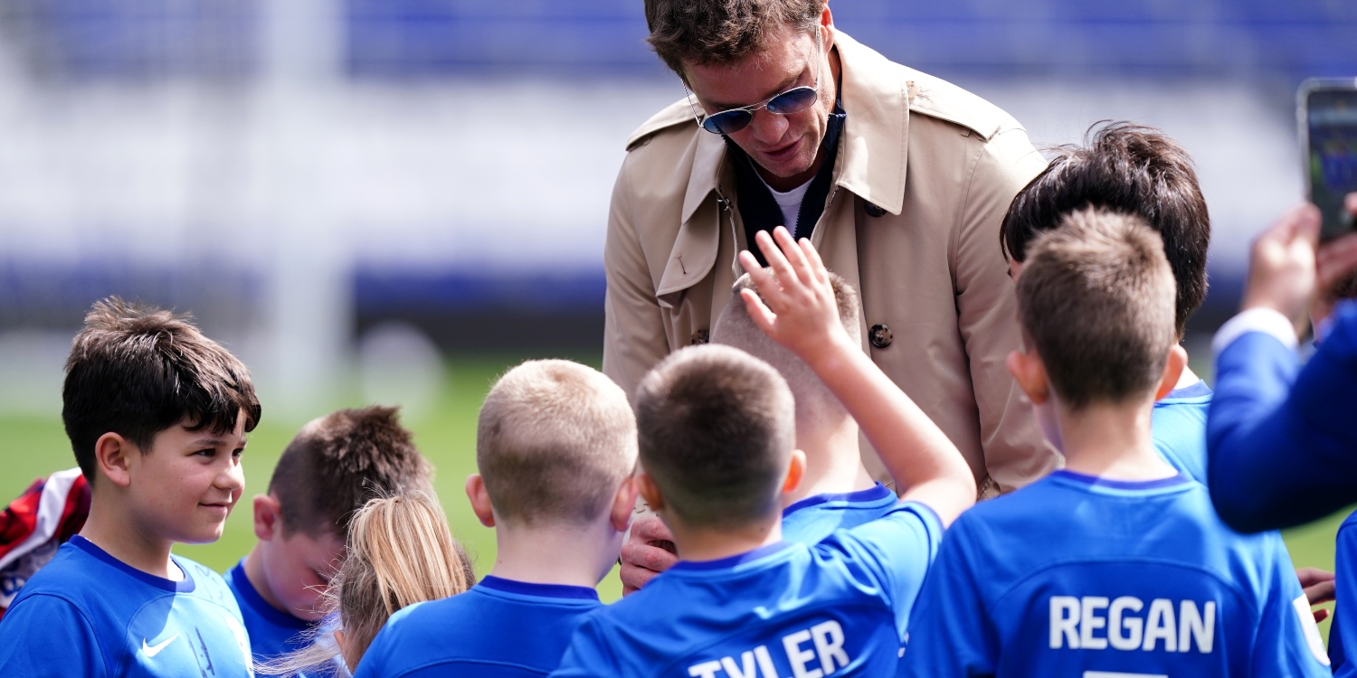 Tom Brady Made His First Appearance at the Stadium of Birmingham City