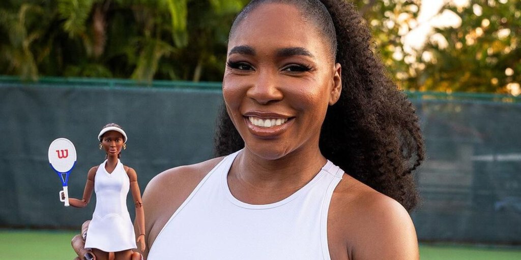 Venus Williams ‘Honored to Be Recognized’ as Barbie Doll for Mattel’s New Campaign